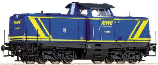 Diesel Locomotive V 100 of MVB<br /><a href='images/pictures/Roco/62963.jpg' target='_blank'>Full size image</a>